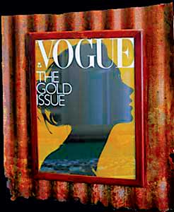 Corrogated Iron as a Frame